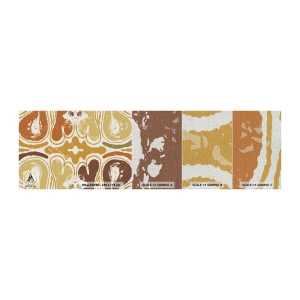 Fototapeten Muster Premium Canvas - Sentimentale Abstraktion - Alt, Boho, Stück - 100x30 cm