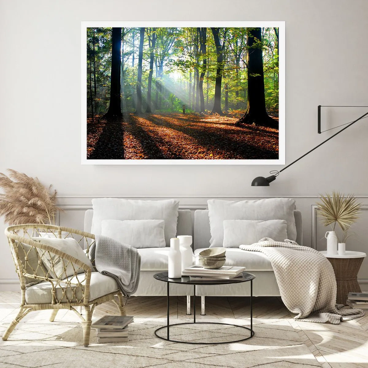 Poster - Licht und Schatten - 91x61 cm