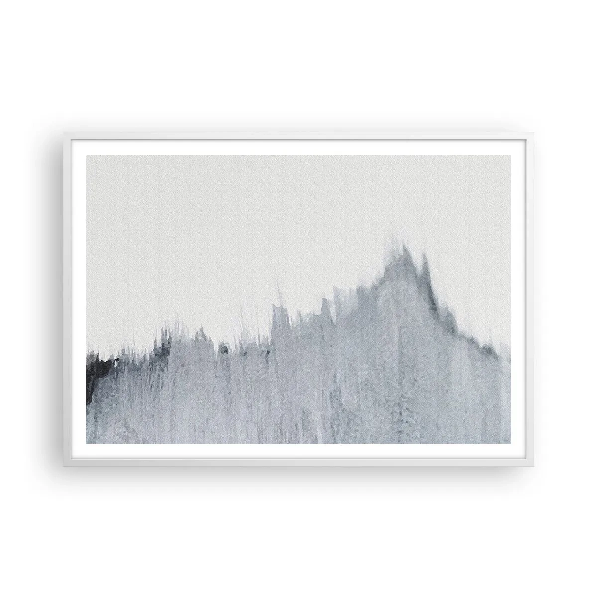 Poster in einem weißen Rahmen - Mysteriöse Aufzeichnung - 100x70 cm