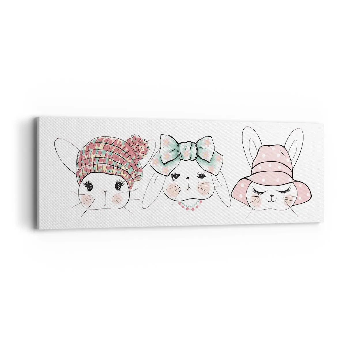 Bild auf Leinwand - Leinwandbild - Nachdenklich, traurig, zufrieden - 90x30 cm