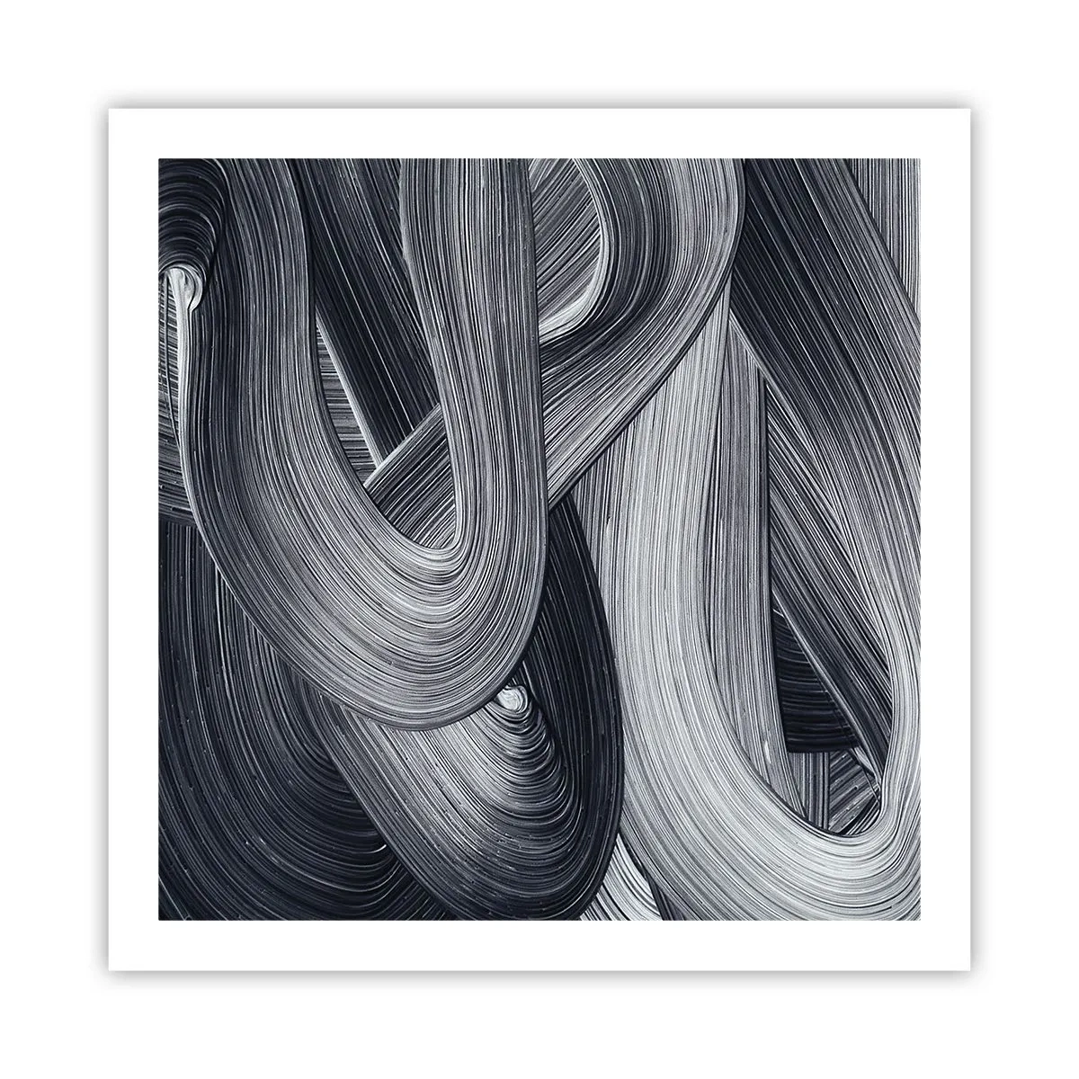 Poster - Die Fließfähigkeit der Realität - 60x60 cm