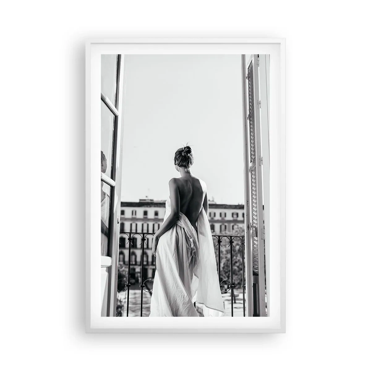 Poster in einem weißen Rahmen - Erweckung der Sinne - 61x91 cm