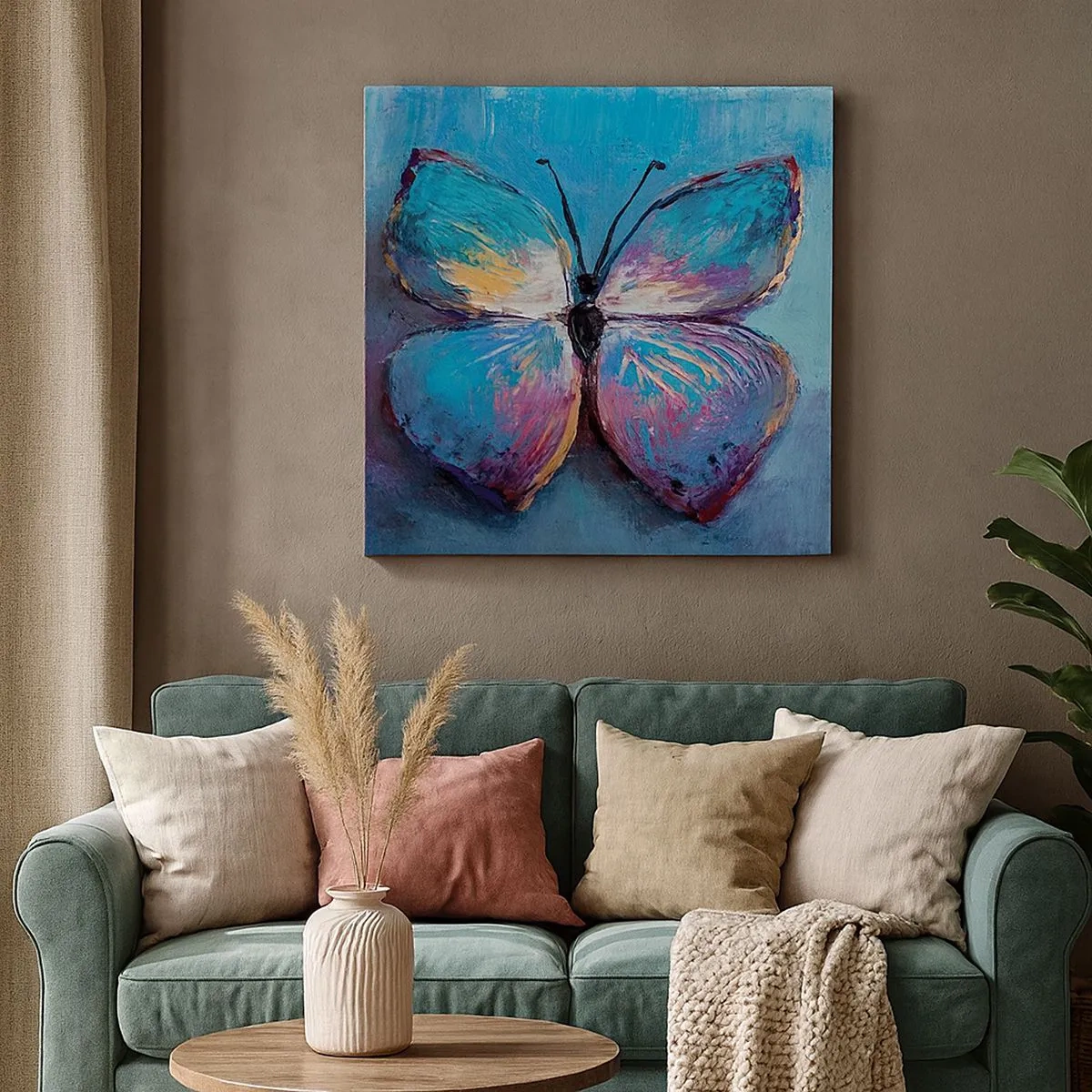 Bild auf Leinwand - Leinwandbild - In all seiner Pracht - 30x30 cm