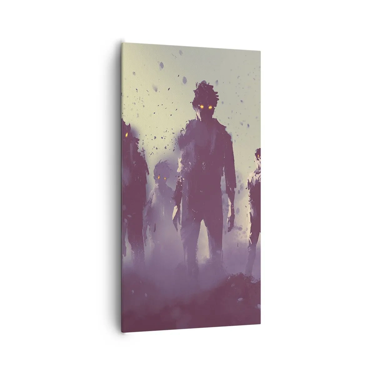 Bild auf Leinwand - Leinwandbild - Vorsichtig sein! Sie kommen - 65x120 cm