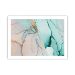 Poster - Ein Tanz der Formen und Farben - 70x50 cm