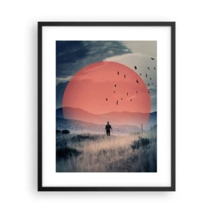 Poster in einem schwarzem Rahmen - In eigenen Elementen - 40x50 cm