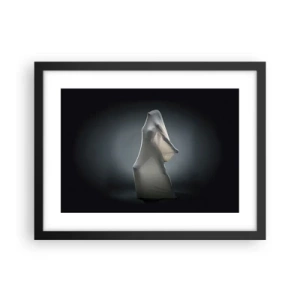 Poster in einem schwarzem Rahmen - Versteckte Wünsche - 40x30 cm