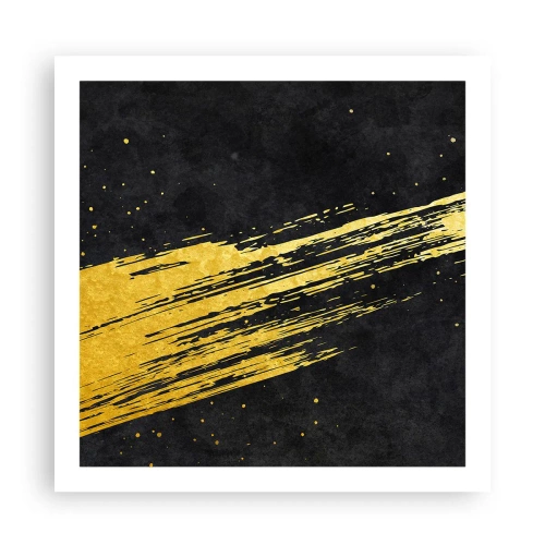 Poster - Sprung in den Hyperraum - 60x60 cm