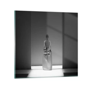 Glasbild - Bild auf glas - Raffinierte Einfachheit - 50x50 cm