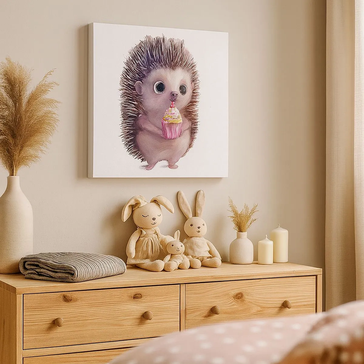 Bild auf Leinwand - Leinwandbild - Der Feiertag ist jeden Tag - 30x30 cm