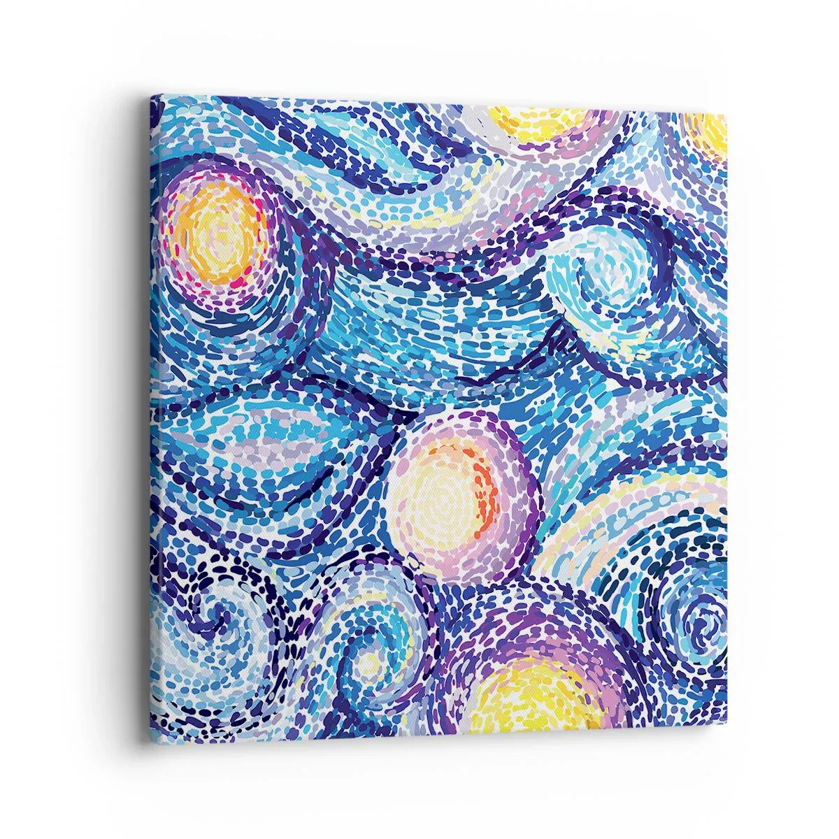 Bild auf Leinwand - Leinwandbild - Aus einem Gemälde von van Gogh - 40x40 cm