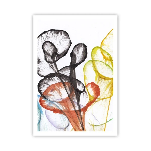 Poster - Blumen mit Seele - 70x100 cm
