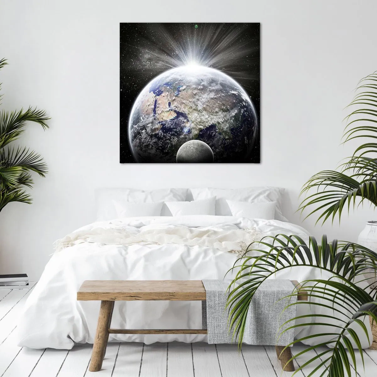 Bild auf Leinwand - Leinwandbild - In voller Pracht - 70x70 cm