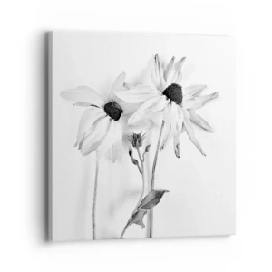 Bild auf Leinwand - Leinwandbild - Niemand will allein sein - 30x30 cm