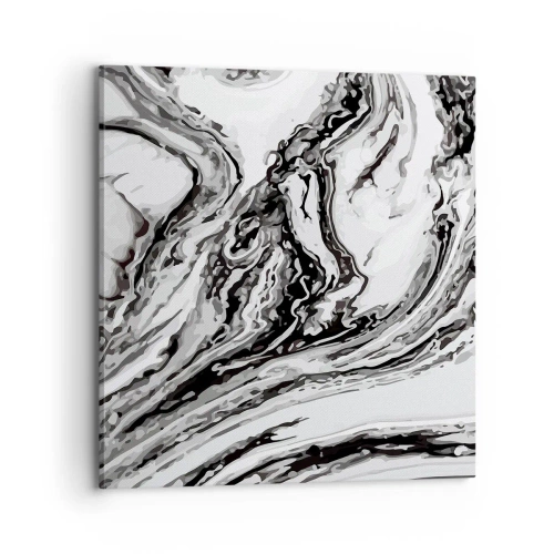 Bild auf Leinwand - Leinwandbild - Am Anfang war Chaos - 70x70 cm