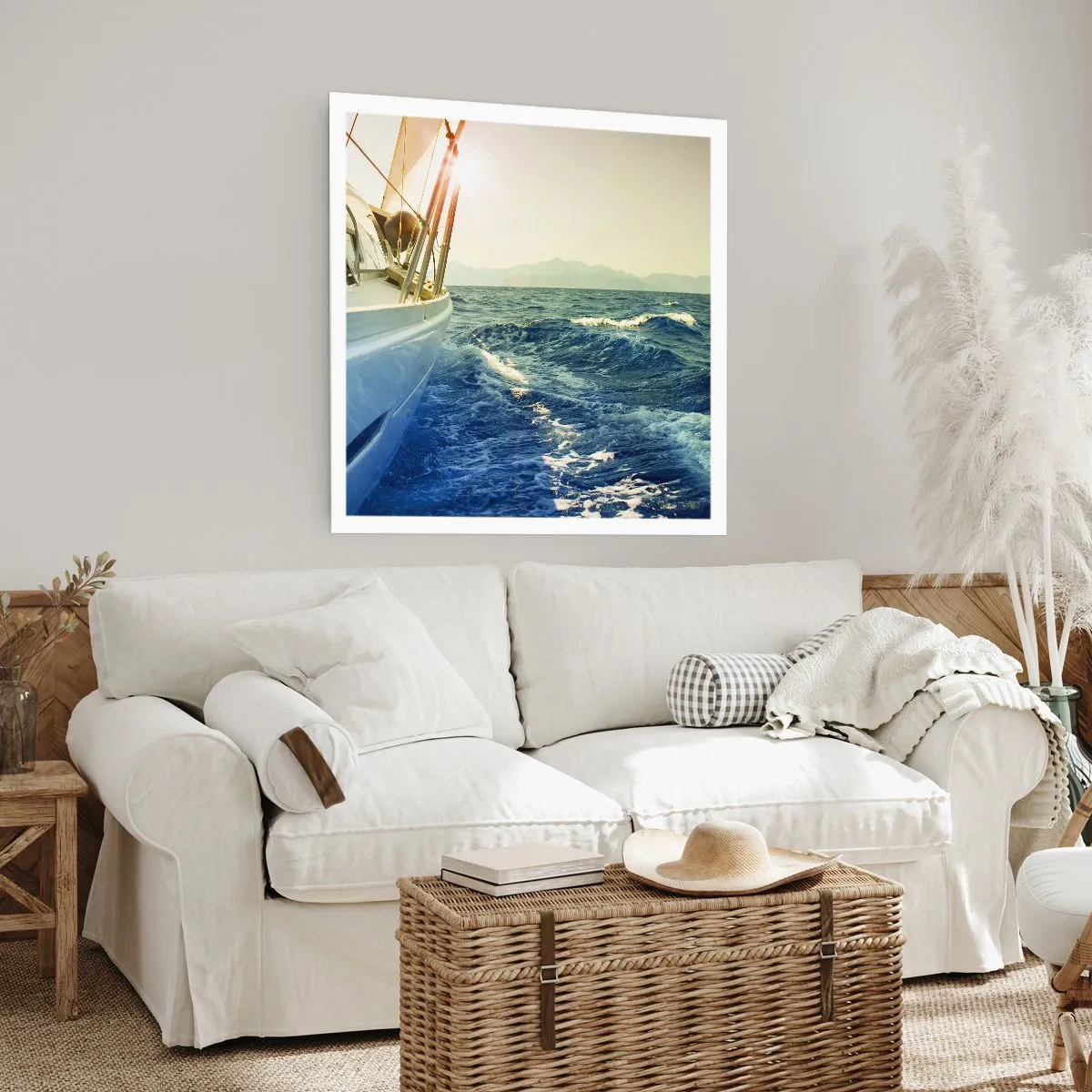 Poster - Auf ins Abenteuer - 50x50 cm