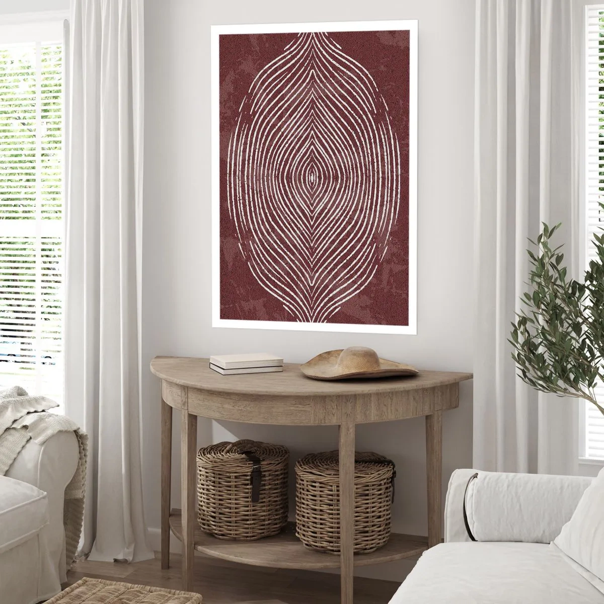 Poster - Der Raum spricht - 40x50 cm