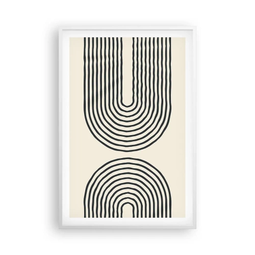 Poster in einem weißen Rahmen - In einem Moment ... - 61x91 cm