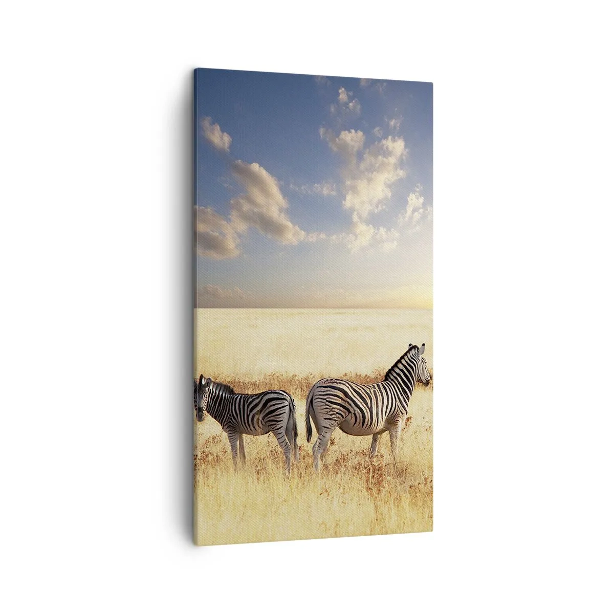 Bild auf Leinwand - Leinwandbild - Geh weg, sei nicht in Frieden - 45x80 cm