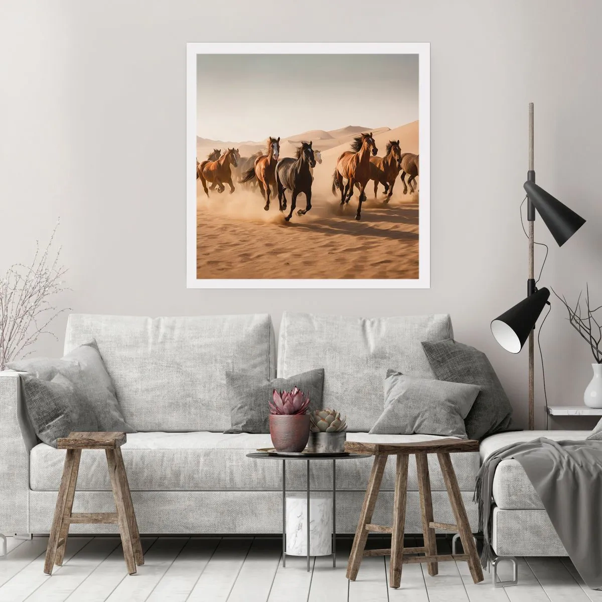 Poster - Frei wie der Wind - 50x50 cm