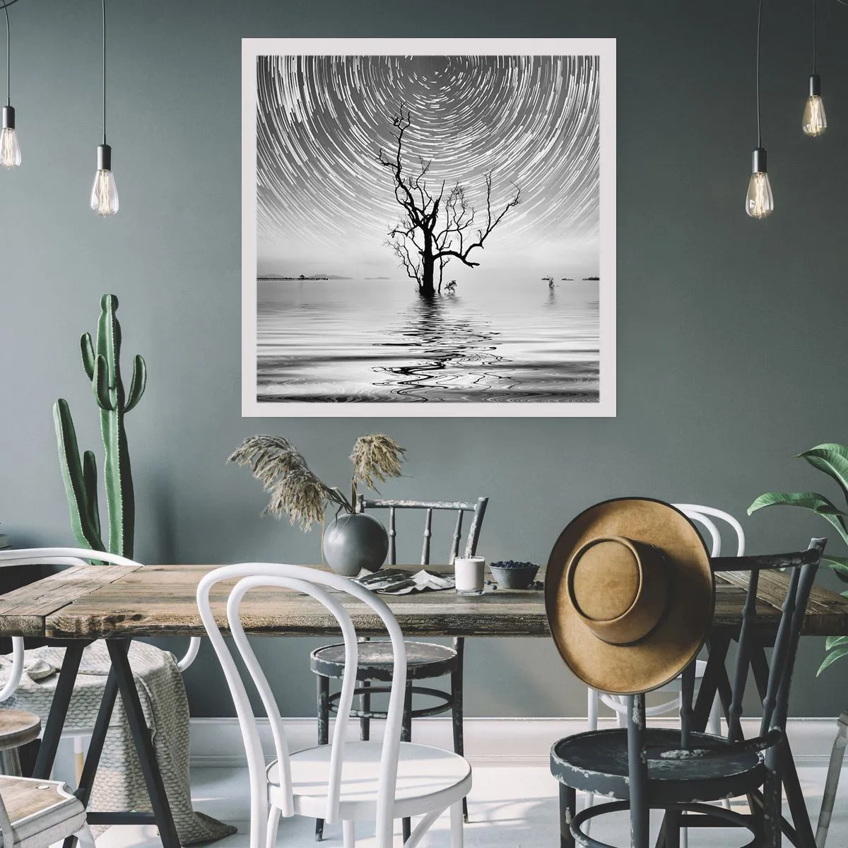 Poster - Eine Sinfonie der Natur - 50x50 cm