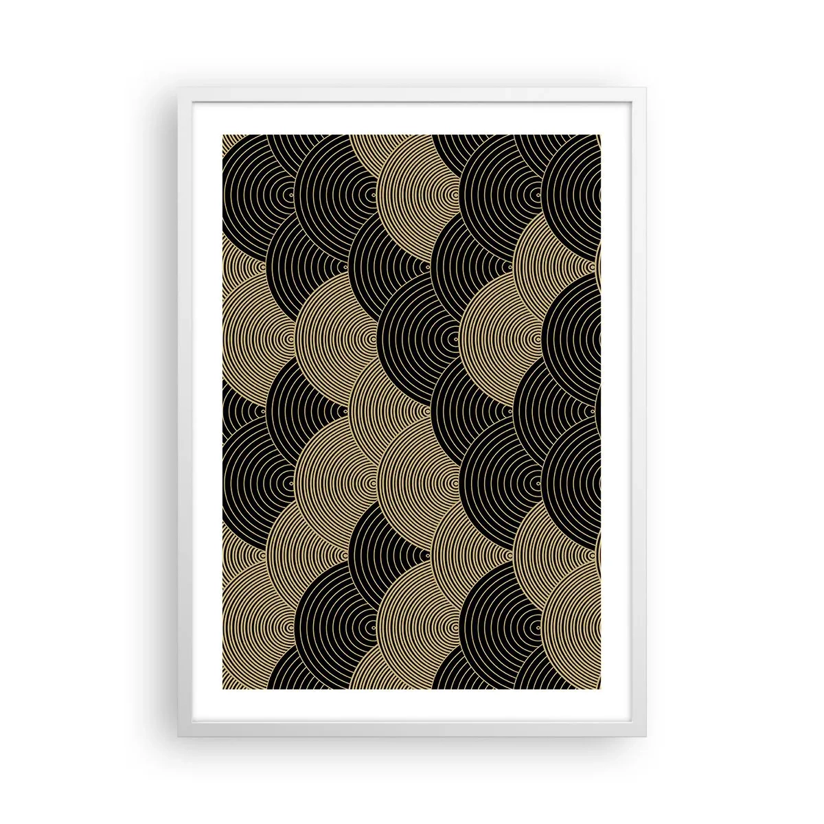 Poster in einem weißen Rahmen - Einheit in der Vielfalt - 50x70 cm