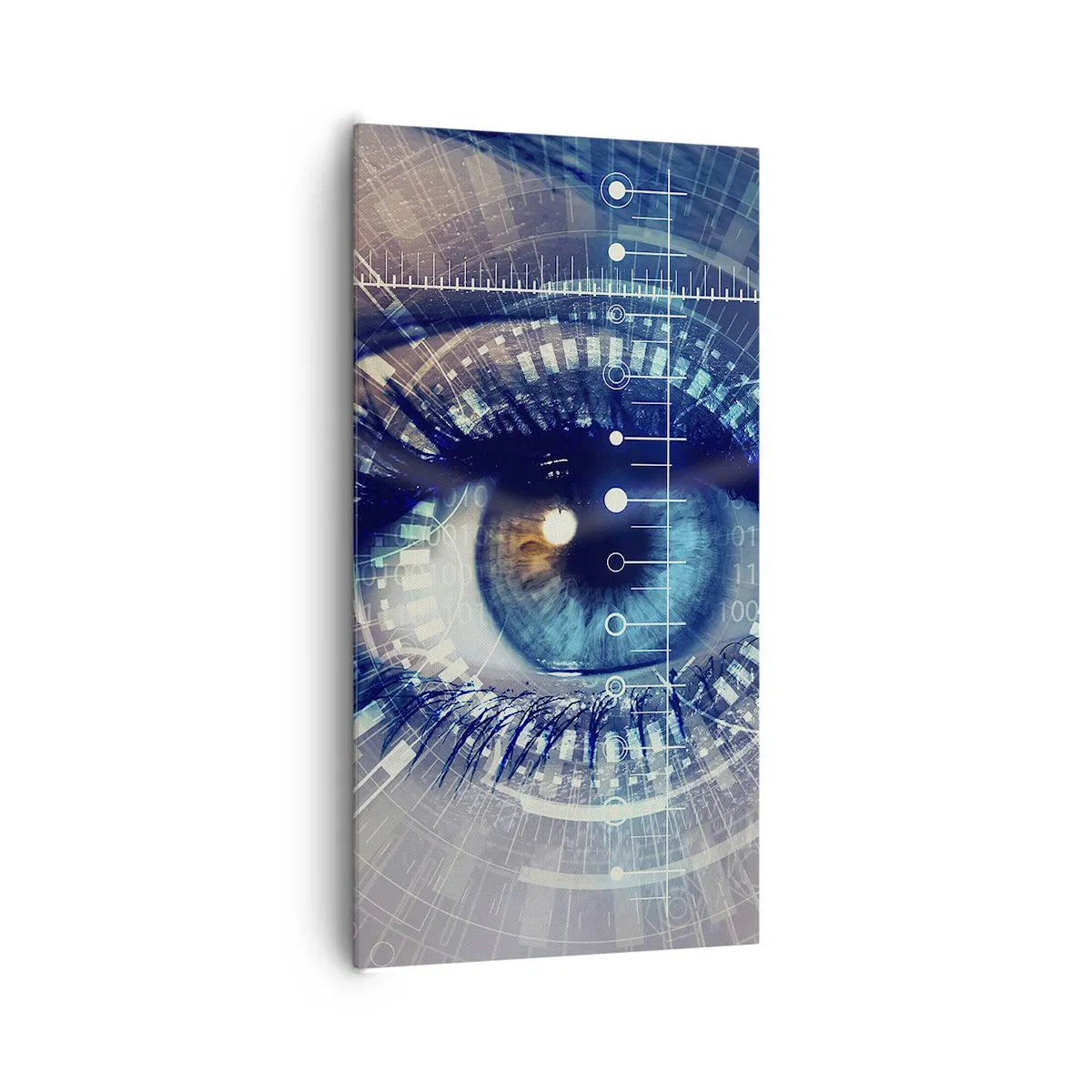 Bild auf Leinwand - Leinwandbild - Du denkst du kennst mich - 65x120 cm