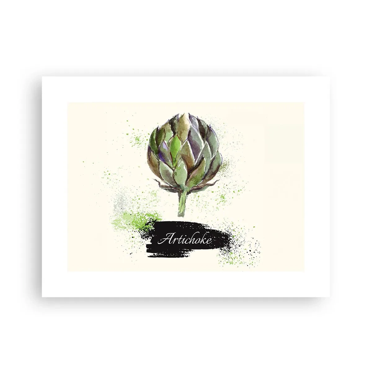 Poster - Eviva-Gemüse! - 40x30 cm