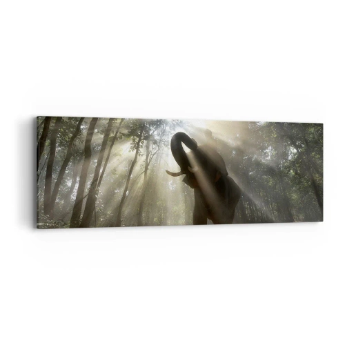 Bild auf Leinwand - Leinwandbild - Unter dem Glücksstern - 90x30 cm