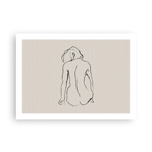 Poster - Mädchenakt - 70x50 cm