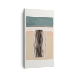 Bild auf Leinwand - Leinwandbild - Alles ist in Ordnung - 45x80 cm