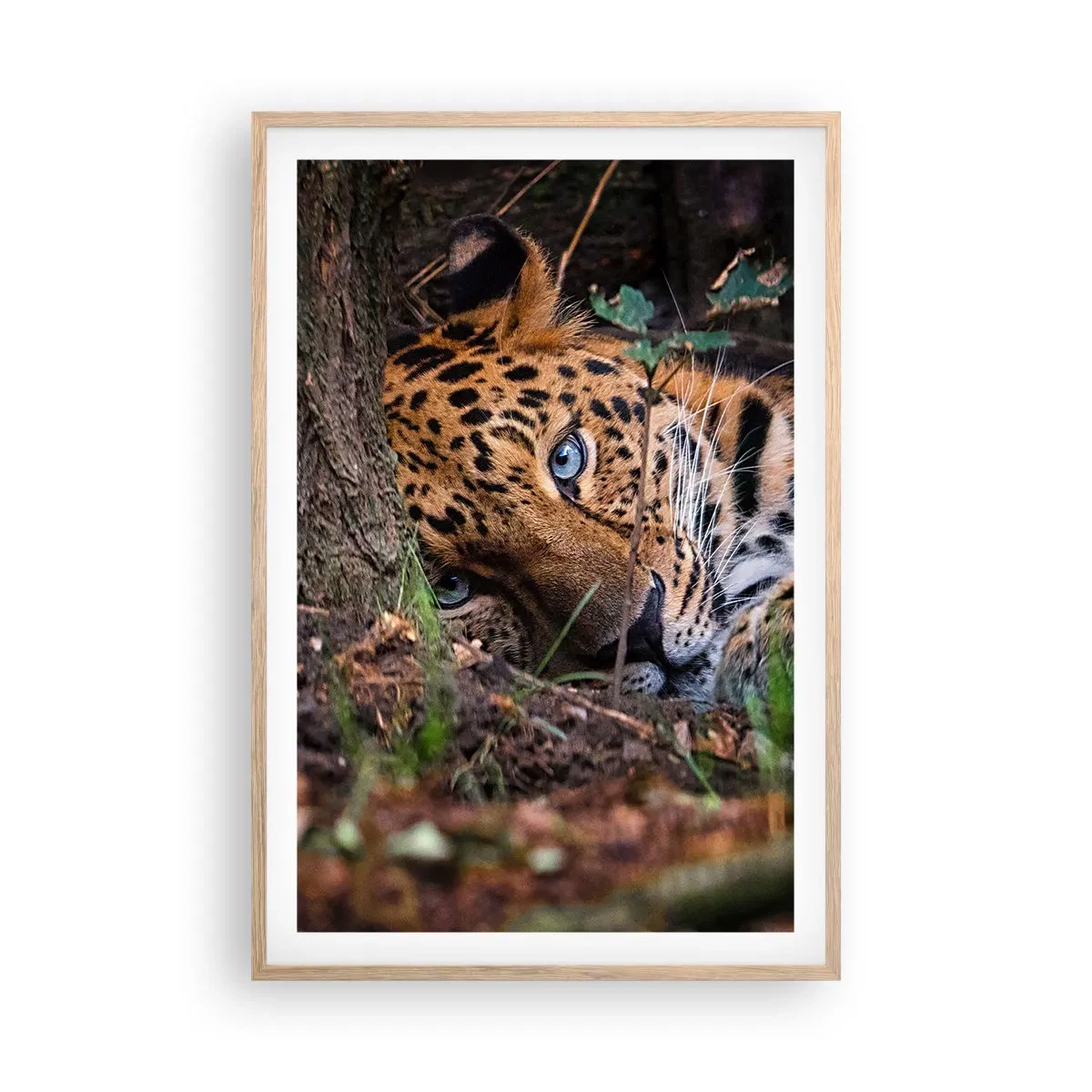 Poster in einem Rahmen aus heller Eiche - Vertrau mir - 61x91 cm