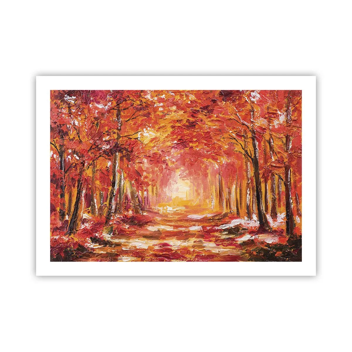 Poster - Kupferwald - 70x50 cm