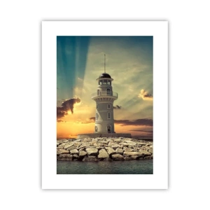 Poster - Licht - Gut - Schönheit - 30x40 cm