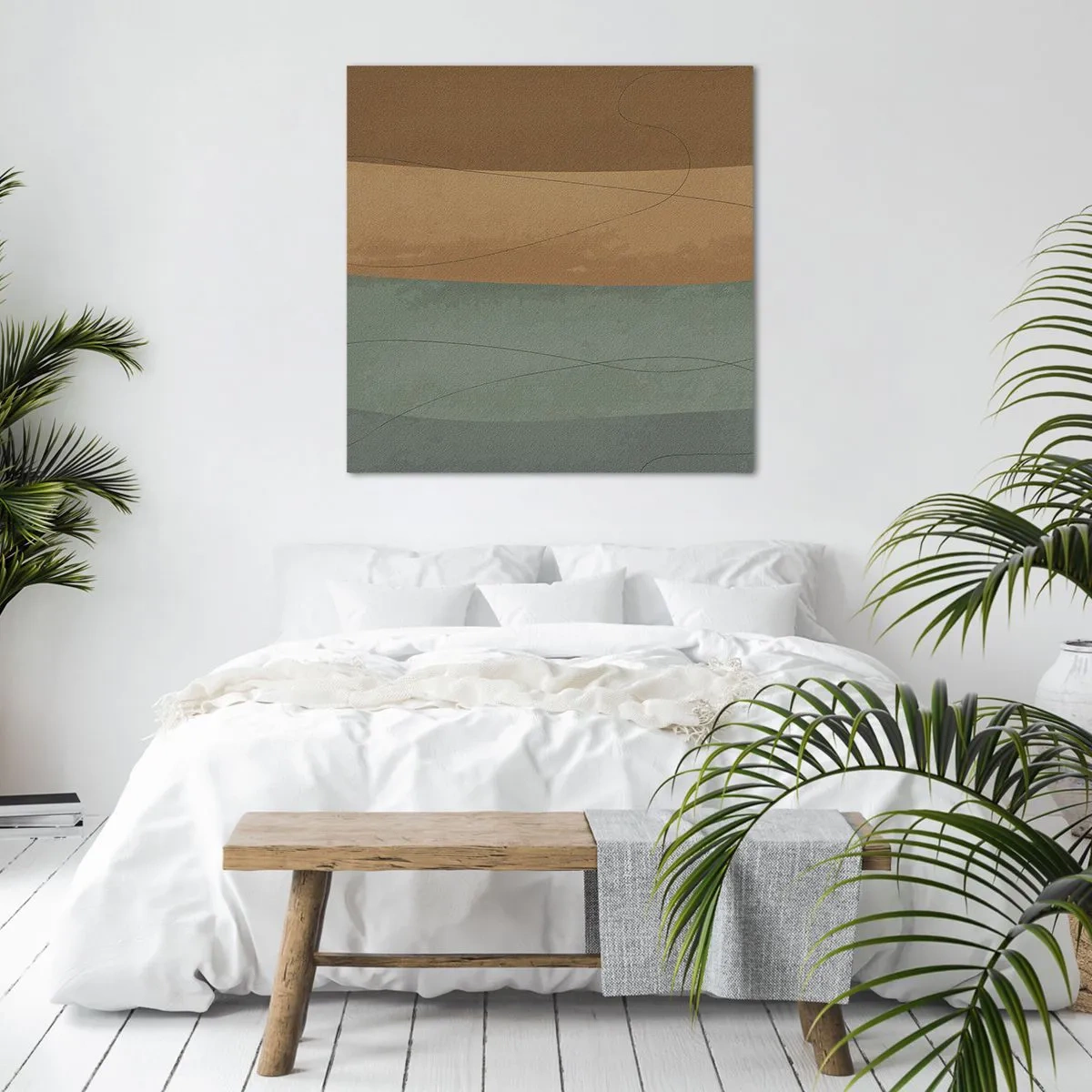 Bild auf Leinwand - Leinwandbild - Horizontale Komposition - 30x30 cm