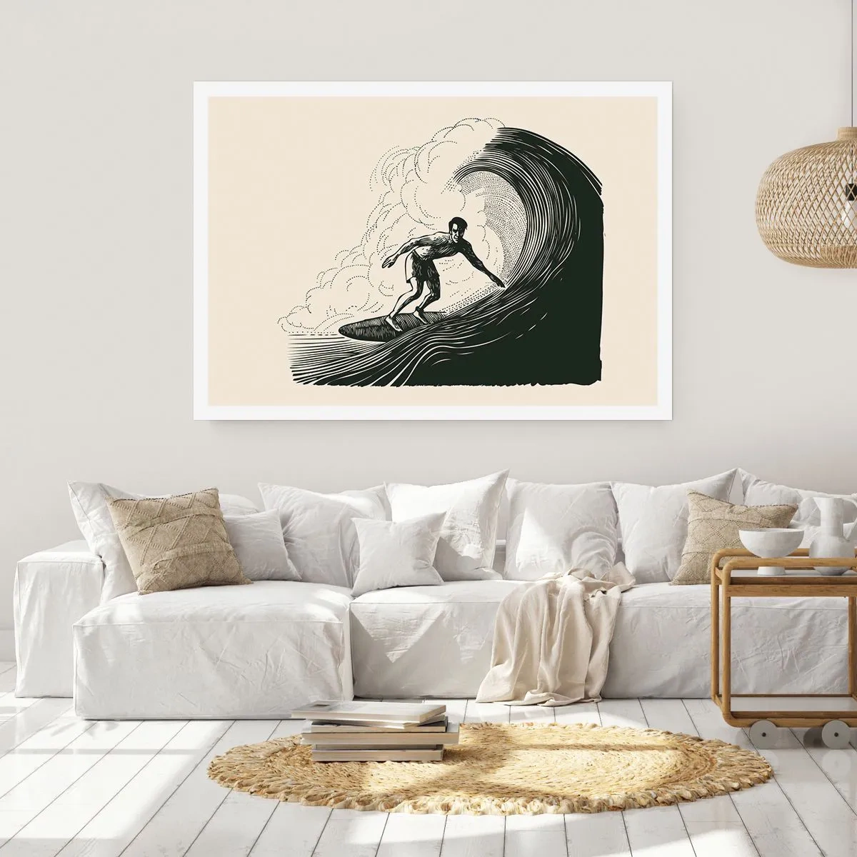 Poster - König der Welle - 91x61 cm