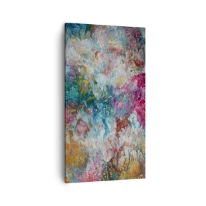 Bild auf Leinwand - Leinwandbild - In voller Blüte - 45x80 cm