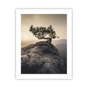 Poster - Das Leben gewinnt immer - 40x50 cm