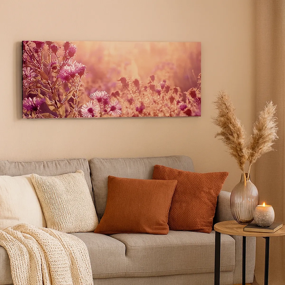 Bild auf Leinwand - Leinwandbild - Bevor der Sommer vorbei ist - 30x30 cm