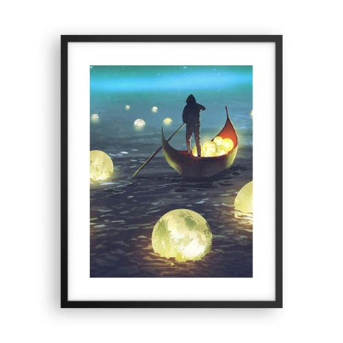 Poster in einem schwarzem Rahmen - Dinge, von denen Philosophen nie geträumt haben - 40x50 cm