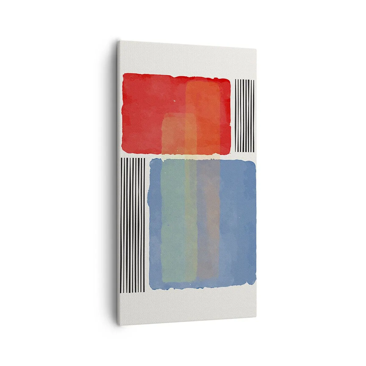 Bild auf Leinwand - Leinwandbild - Der Geist und der Buchstabe der Geometrie - 55x100 cm