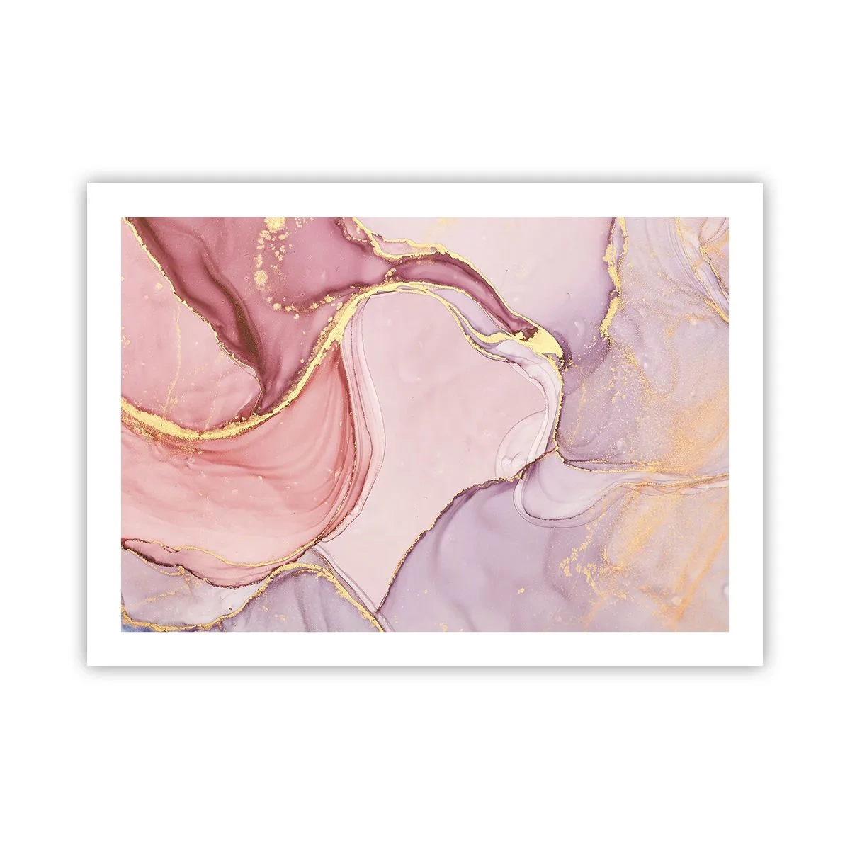 Poster - Eine Liebkosung der Farben - 70x50 cm