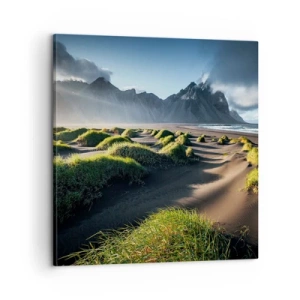 Bild auf Leinwand - Leinwandbild - Harmonie der Elemente - 60x60 cm