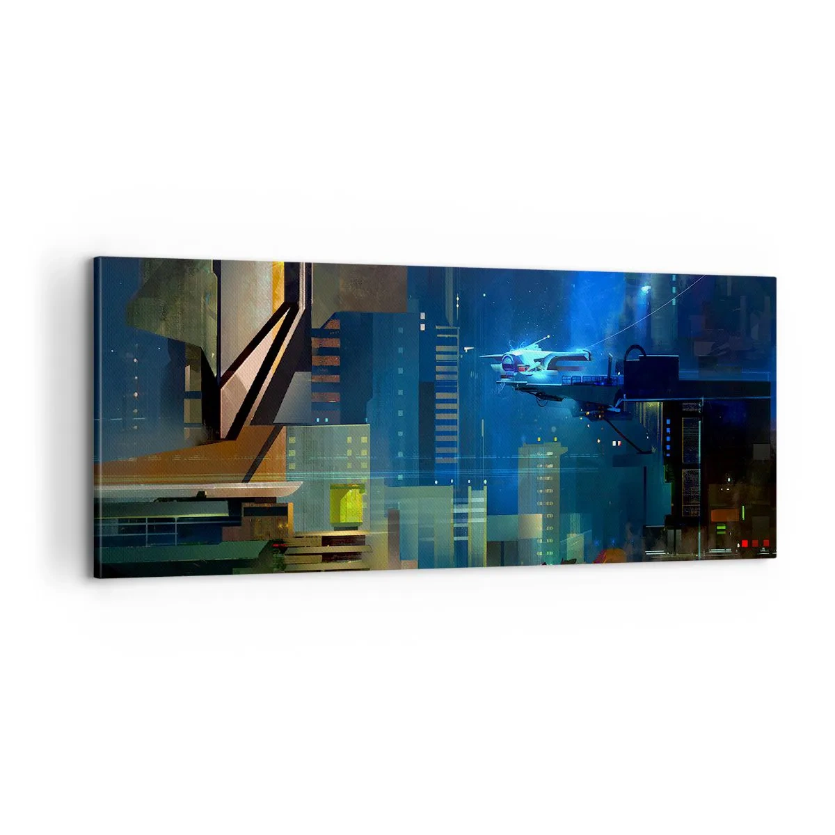 Bild auf Leinwand - Leinwandbild - In naher Zukunft - 100x40 cm