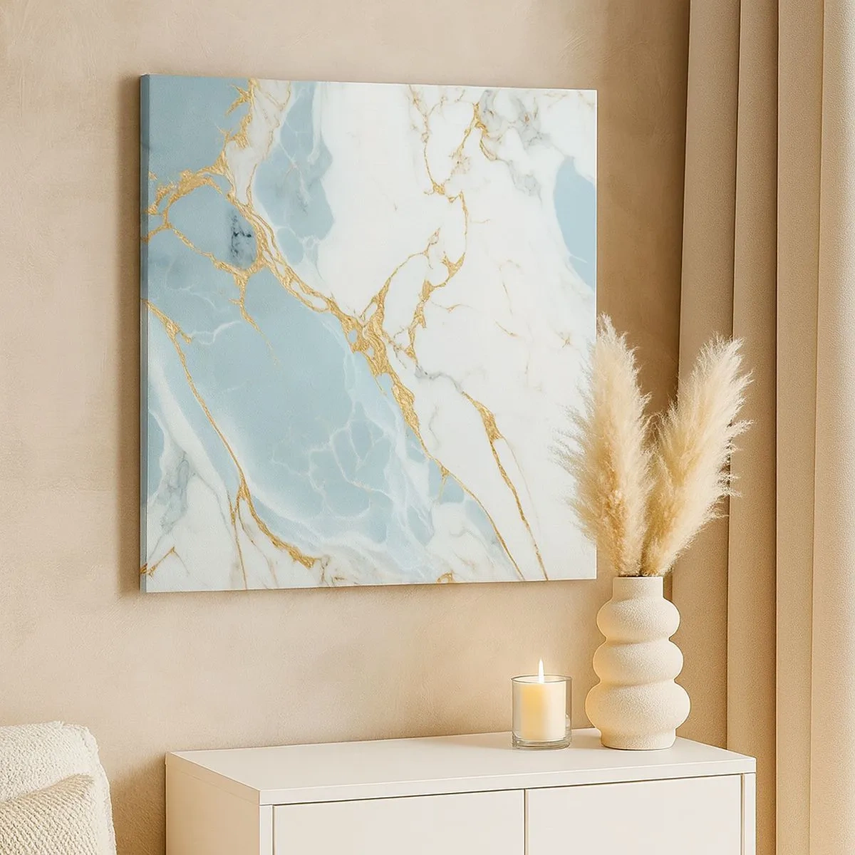 Bild auf Leinwand - Leinwandbild - Reichtum des Steins - 30x30 cm