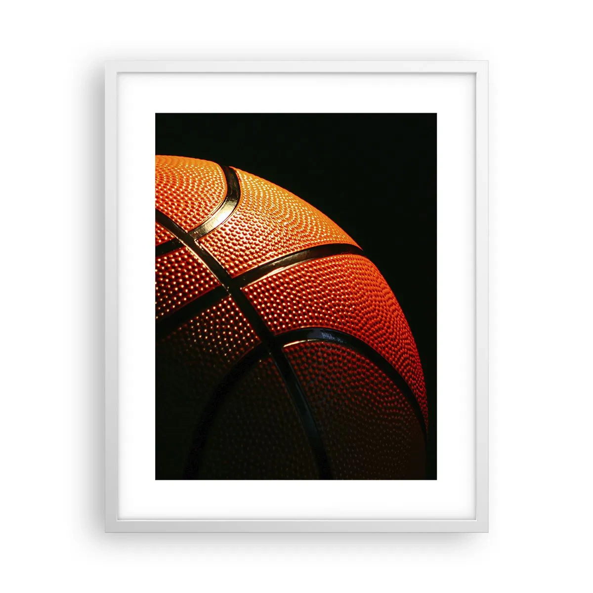 Poster in einem weißen Rahmen - Schön wie ein Planet - 40x50 cm