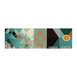 Fototapeten Muster Premium Sand - Einheit der Vielheit, Vielheit der Einheit - Abstraktion, Stück, Modernes Muster - 100x30 cm