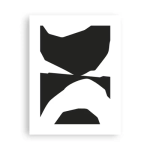 Poster - Positiv negativ - 30x40 cm