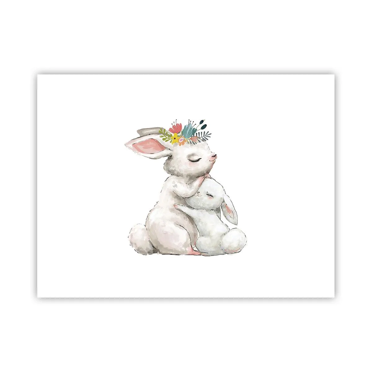 Poster - Bei Mama ist's am schönsten - 40x30 cm