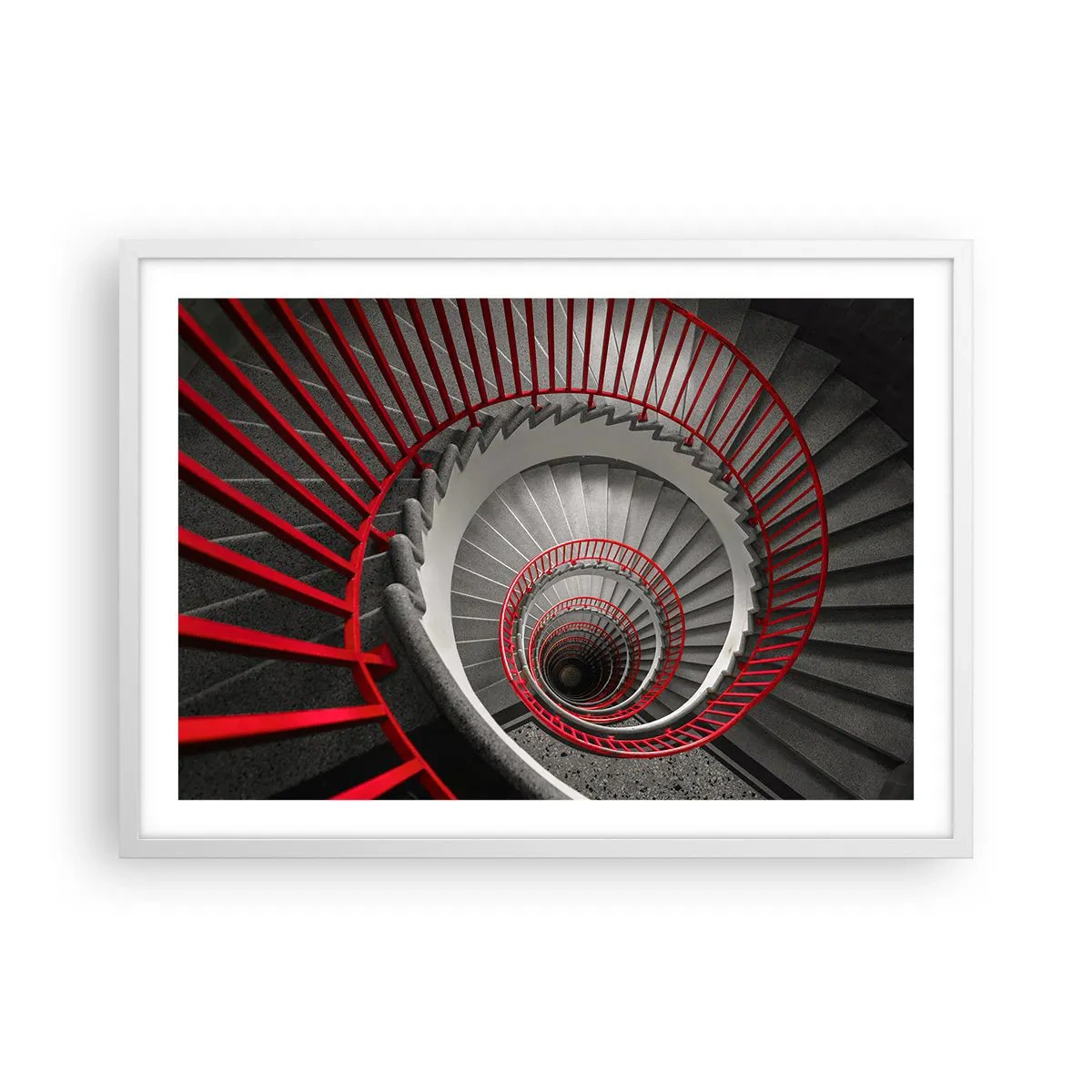 Poster in einem weißen Rahmen - Architekturspaß - 70x50 cm